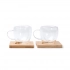 MUG SET ROBUS TRANSPARENT