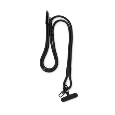 
                                                LANYARD CABLE DENKI BLACK
                                                
