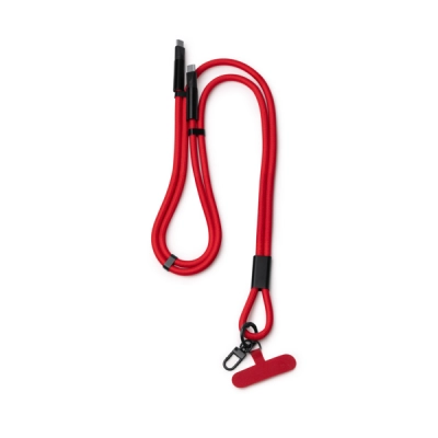 
                                                LANYARD CABLE DENKI RED
                                                