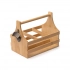 BOTTLE RACK GUTI GREIGE