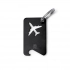 KEYCHAIN FLAPIK BLACK