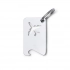 KEYCHAIN FLAPIK SILVER