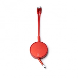 CHARGER CABLE DAWSON RED