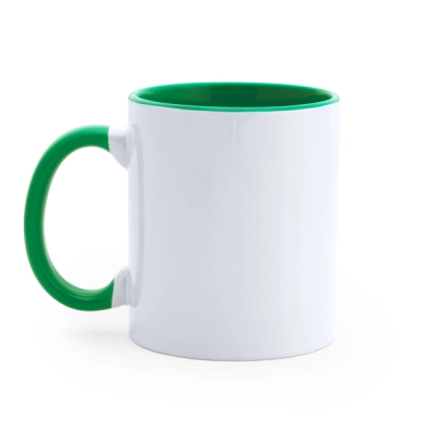 
                                                MANGO кружка WHITE/FERN GREEN
                                                