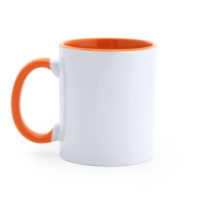 
                                                MANGO кружка WHITE/ORANGE
                                                