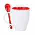 AKEBIA MUG WHITE/ORANGE