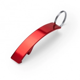 MALT OPENER KEYCHAIN RED