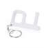 DALTON NO-TOUCH KEYRING WHITE