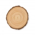 COASTER SET PINEA NATURAL