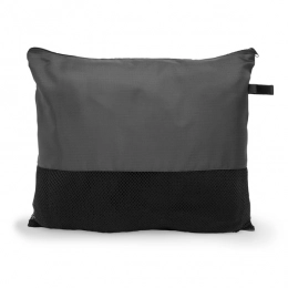 BERING POLAR FLEECE BLANKET WITH POUCH BLACK