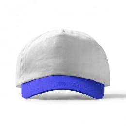CAP FREYA WHITE/ROYAL BLUE