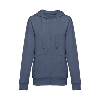 
                                                THC AMSTERDAM WOMEN II. Women's hoodie in cotton and polyester with full zip
                                                