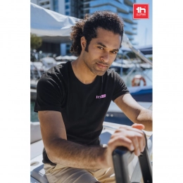 Футболка с коротким рукавом из чесаного хлопка для мужчин THC SAN MARINO.