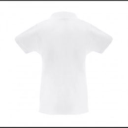 ЖЕНСКОЕ ПОЛО THC MONACO WH. Женская футболка-поло с коротким рукавом из чесаного хлопка.