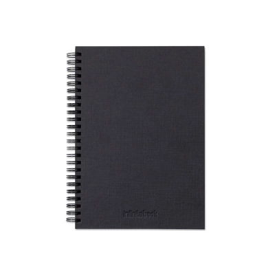 
                                                Набор STARTER KIT INFINITEBOOK A5 PLANNER TEXTURE A5 включает блокнот A5 с твердой обложкой, 1 набор для чистки, 1 маркер и 1 держатель для шариковой ручки
                                                