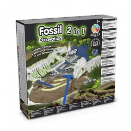 Образовательная игра 2 в 1 Fossil Excavation Kit I для детей