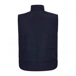 VL DIANA. Padded vest (220g/m²), reversible and multi-pocket, in polyester (100%), with zip fastening and reversible puller