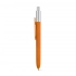 KIWU CHROME. ABS ballpoint with shiny finish and top with chrome finish