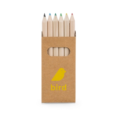 
                                                Пенал BIRD с 6 цветными карандашами
                                                