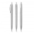 DOOLI. Stainless steel ballpoint pen (53% recycled), with shiny body