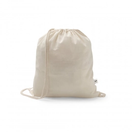 SALAMANCA. Drawstring bag in recycled cotton (70%) and polyester (30% rPET) (150 g/m²)