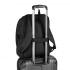 UDINE. Backpack with one full opening compartment in high density 300D recycled polyester 16