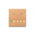 AINSLEY. 2-in-1 office set, made from 100% recycled paper, with 6 sticky notepads