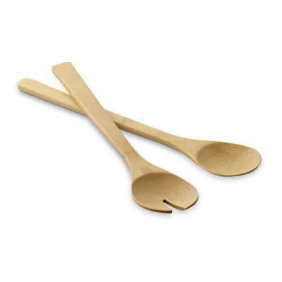 
                                            SALVY. Set of 2 salad servers
                                            