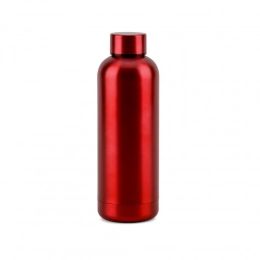 ODIN METTALIC. Bottle in 90% recycled stainless steel 550 mL