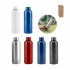 ODIN METTALIC. Bottle in 90% recycled stainless steel 550 mL