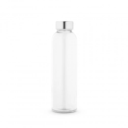 SOLER. Sublimation glass bottle and stainless steel cap 500 mL