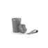 SPITZ. Stainless steel travel cup (100% rSS) with double wall and matt finish 460 mL