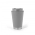 FIGLIOLI. Double-walled, leak-proof PP travel cup