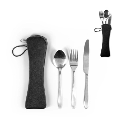 
                                                WILEY. 3-piece stainless steel cutlery set
                                                