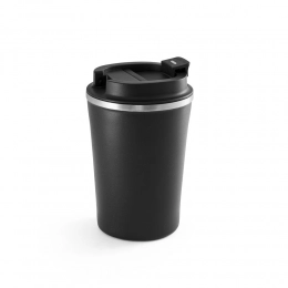 PHELPS CERAMIC. Stainless steel travel mug with ceramic interior finish 470 mL