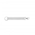 WALSALL. Short lanyard for sublimation printing, made from recycled polyester (100% rPET) with standard ring and carabiner clip