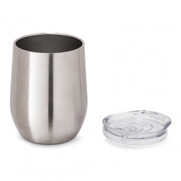 RONDE. Stainless steel travel cup 400 mL