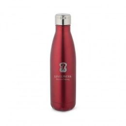 SHOW SATIN. Stainless steel bottle 500 mL