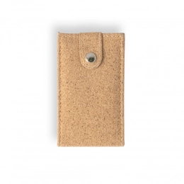 ZENA. Stainless steel manicure set in cork pouch
