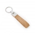 EVANS. Set consisting of a ballpoint and key ring, both in metal and cork EVANS. Set consisting of a ballpoint and key ring, both in metal and cork