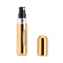 LINDEN. Aluminum refillable perfume atomizer designed for easy refilling