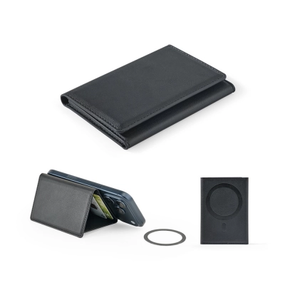 
                                                HARALD. Вместительный магнитный PU кошелек с защитой от RFID.
                                                