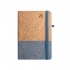 QUENTAL A5. Cork and linen diary