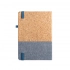 QUENTAL A5. Cork and linen diary