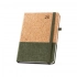 QUENTAL A5. Cork and linen diary