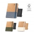 QUENTAL A5. Cork and linen diary