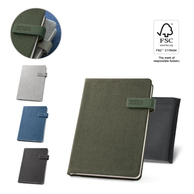 
                                                ANDRESEN A5. Recycled polyester (100% rPET) diary
                                                
