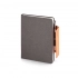 TAGORE A5. A5 diary in leather (58% recycled)