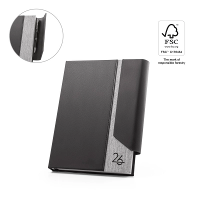 
                                                AUSTEN A5. A5 diary in PU (58% recycled) and polyester reciclado (100% rPET) 300D
                                                