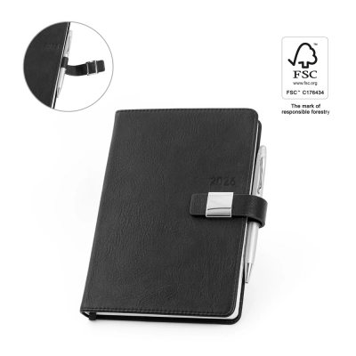 
                                                MUSSET A5. A5 diary in PU (58% recycled)
                                                